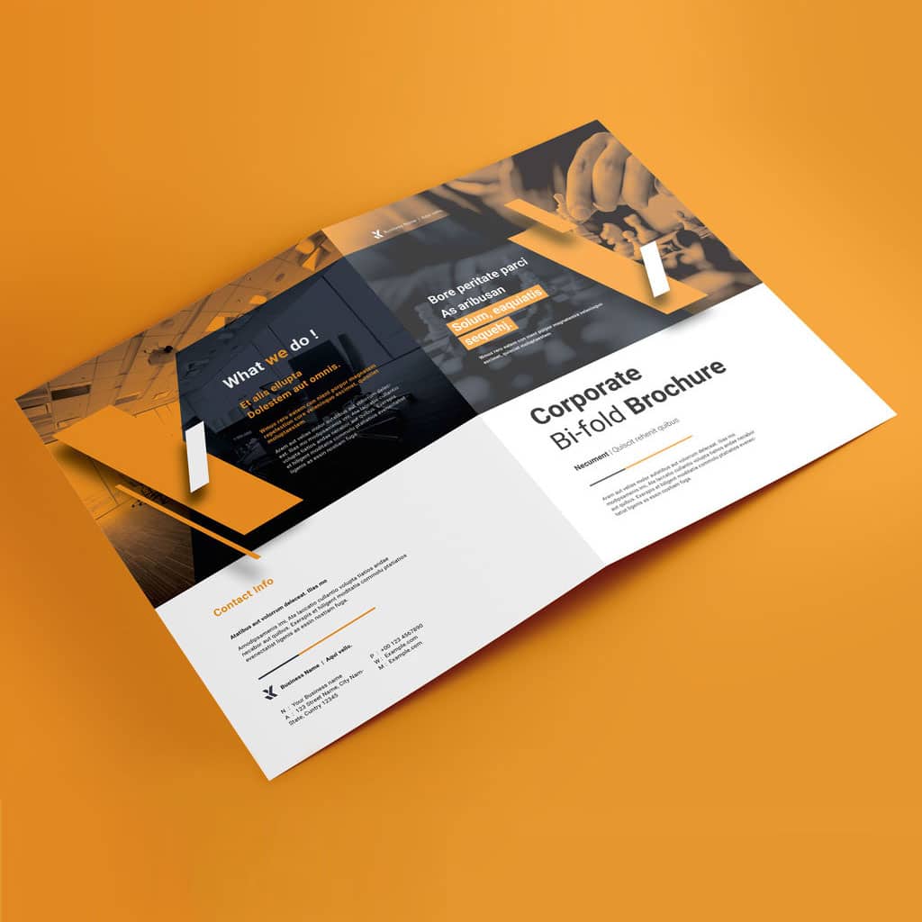 Bi-Fold Brochure ( 150GSM )