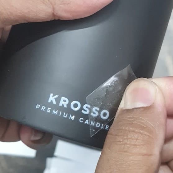 Silver Metal Stickers