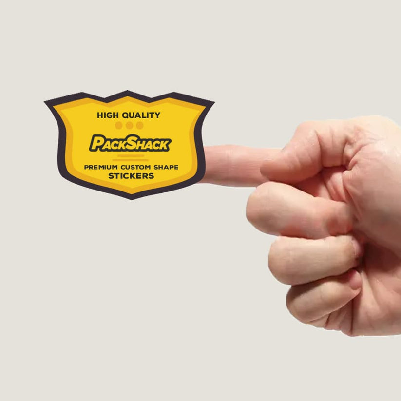 Custom Shape Cut Sticker – PackShack
