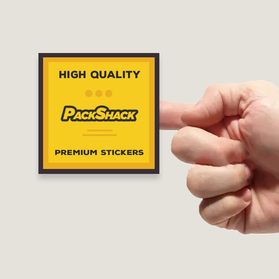 Square Sticker – PackShack
