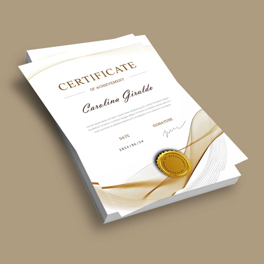Certificates