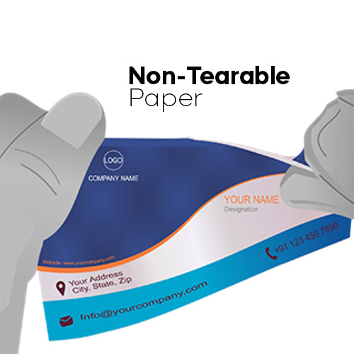 Non Tearable Cards
