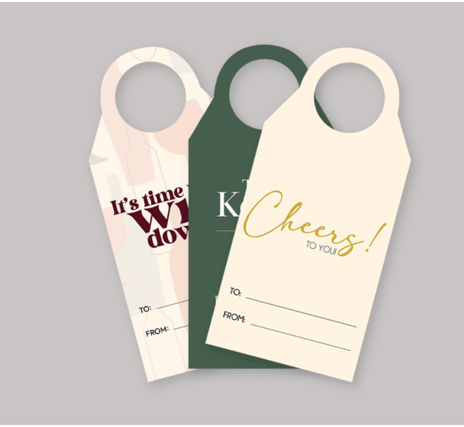 Water Bottle Tags