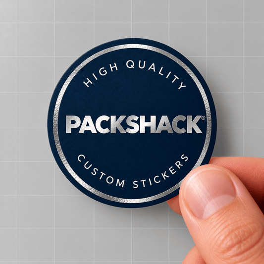 Silver Foil Stickers