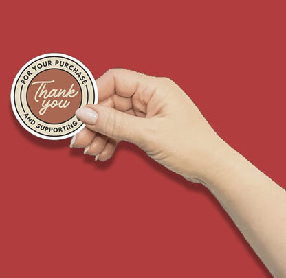Round Shape Stickers