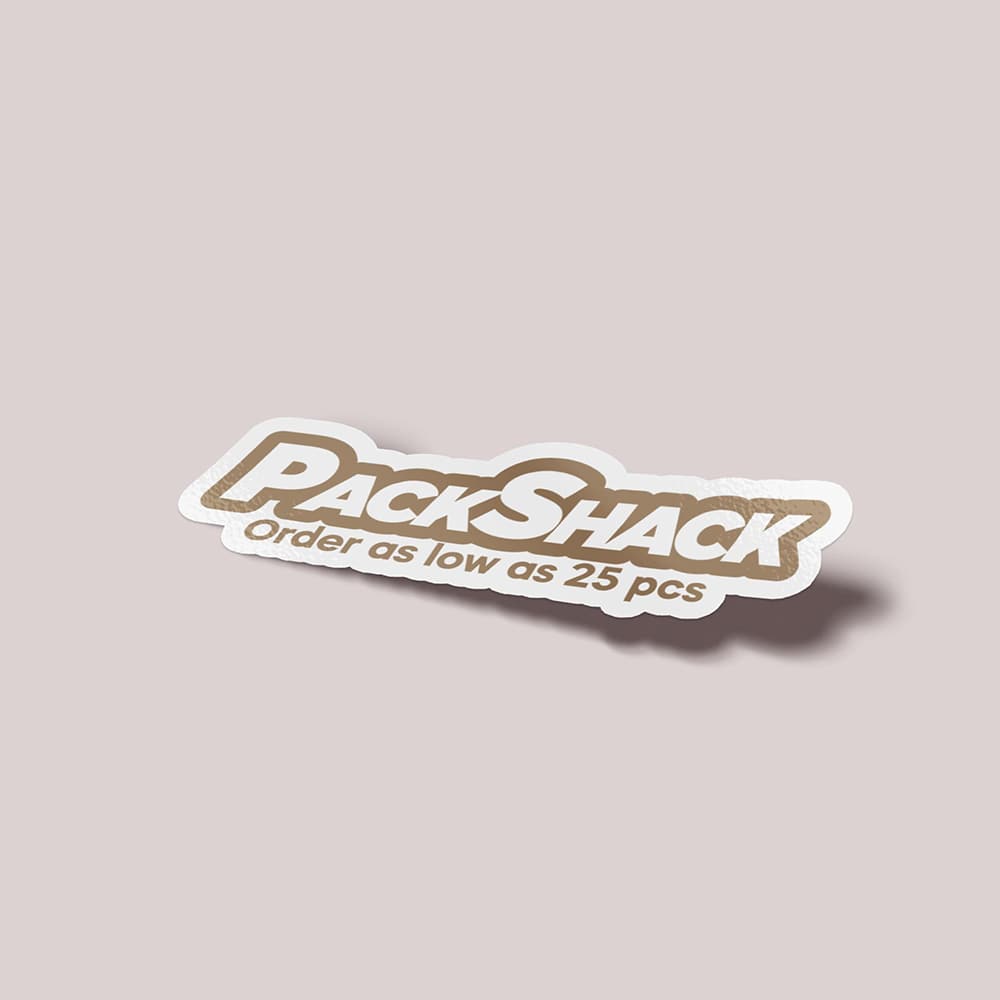 Shop Sticker Shape Custom Shape Cut Sticker – PackShack
