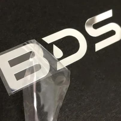Luxury Metal Stickers